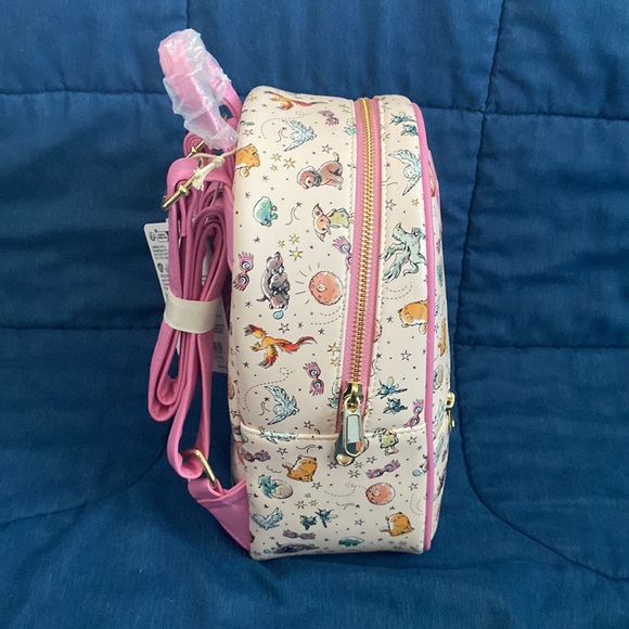 Harry Potter Loungefly Mythical Creatures Backpack - Picture 7 of 10